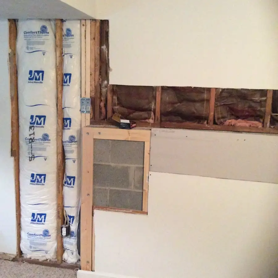 Wall insulation replacement during Structural Drying in Demopolis